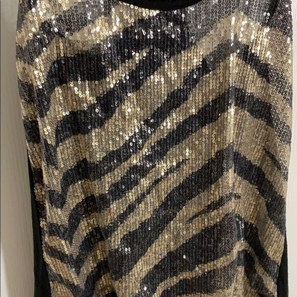 💜 See through glitter tank top. Small - Picture 4 of 4